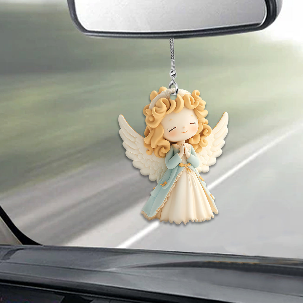 Holy Guardian - Personalized Christian Car Ornament