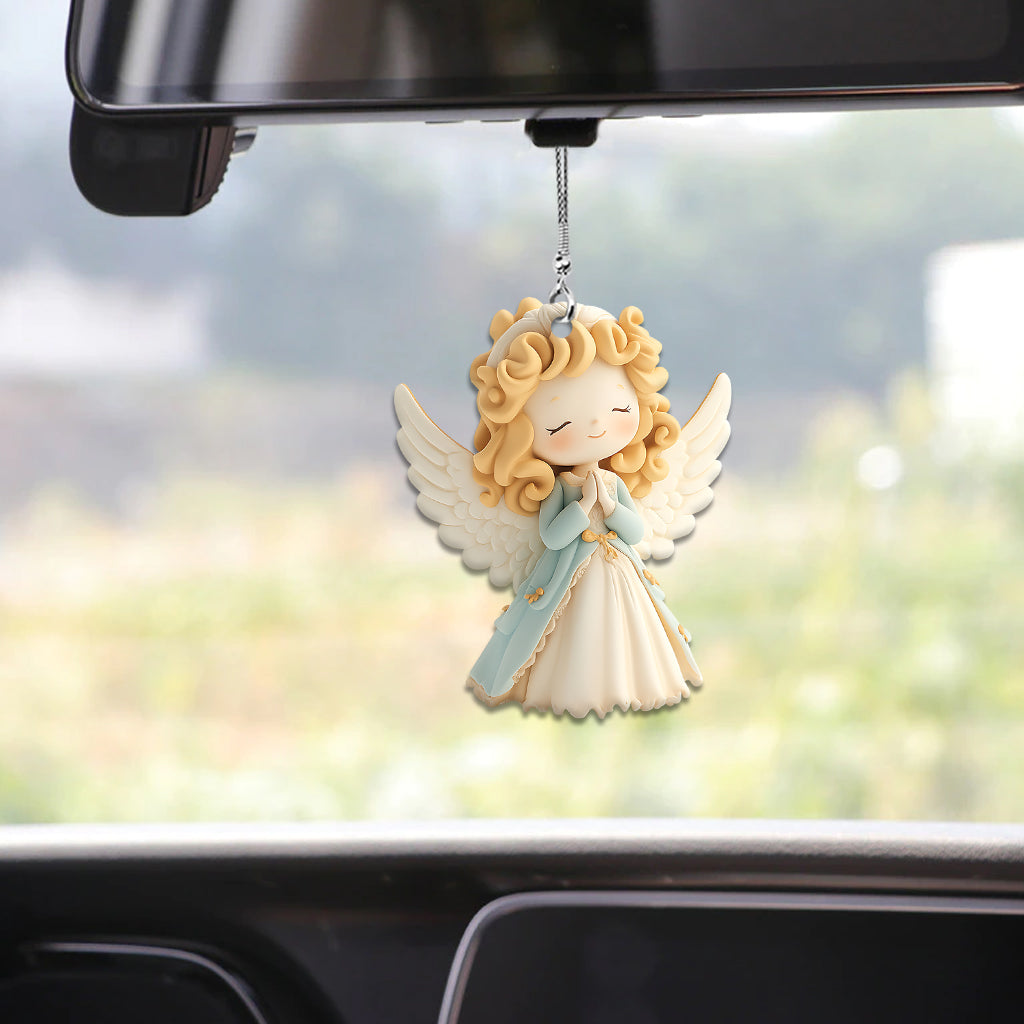 Holy Guardian - Personalized Christian Car Ornament