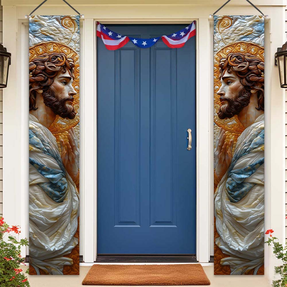 Gott ist immer bei uns – Christliches Türschild