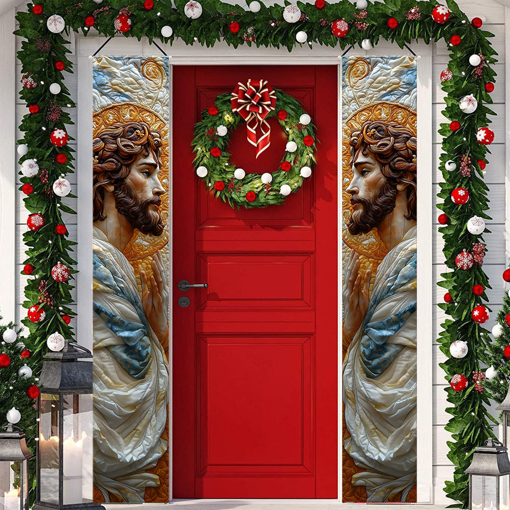 Gott ist immer bei uns – Christliches Türschild