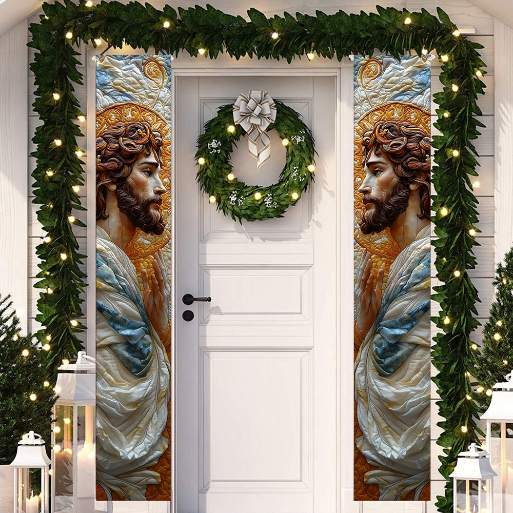 Gott ist immer bei uns – Christliches Türschild