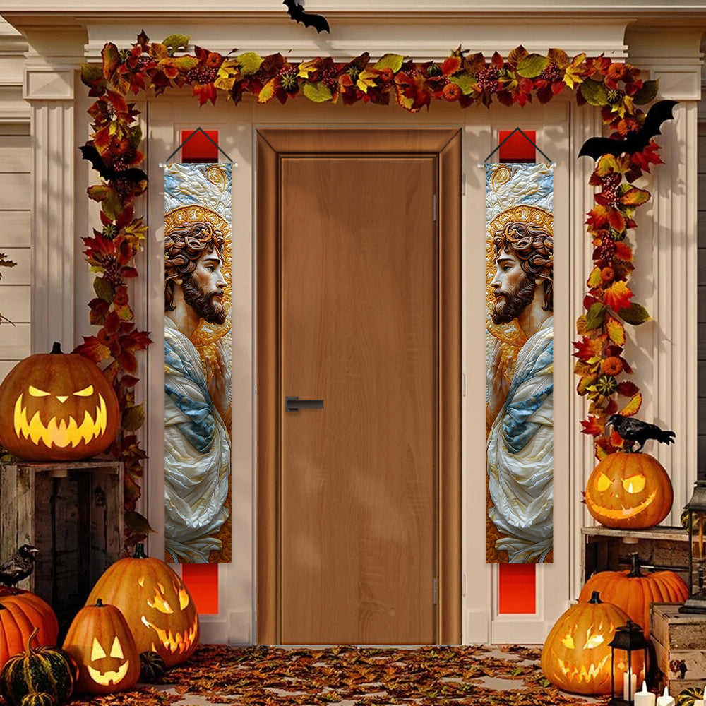 Gott ist immer bei uns – Christliches Türschild