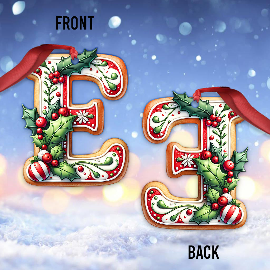 Weihnachtsbrief-Anhänger für die Familie – Personalisierter Familienschmuck