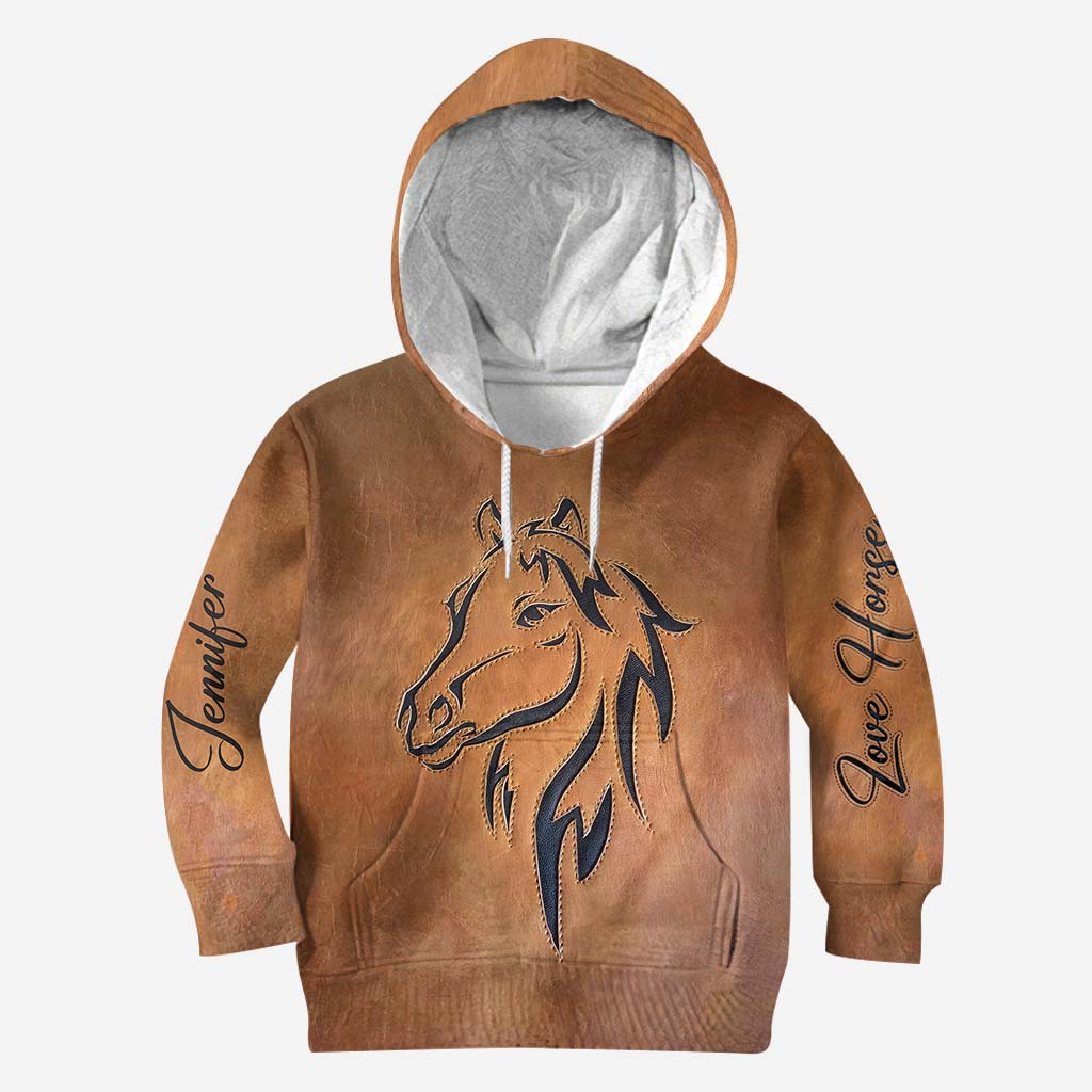 Liebe zum Pferd – Personalisierter Pferde-Hoodie und Leggings