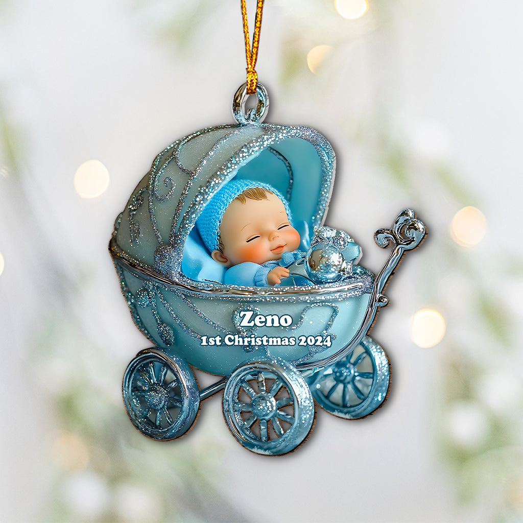 Erstes Weihnachtsfest für Babys – Personalisierter Familienschmuck