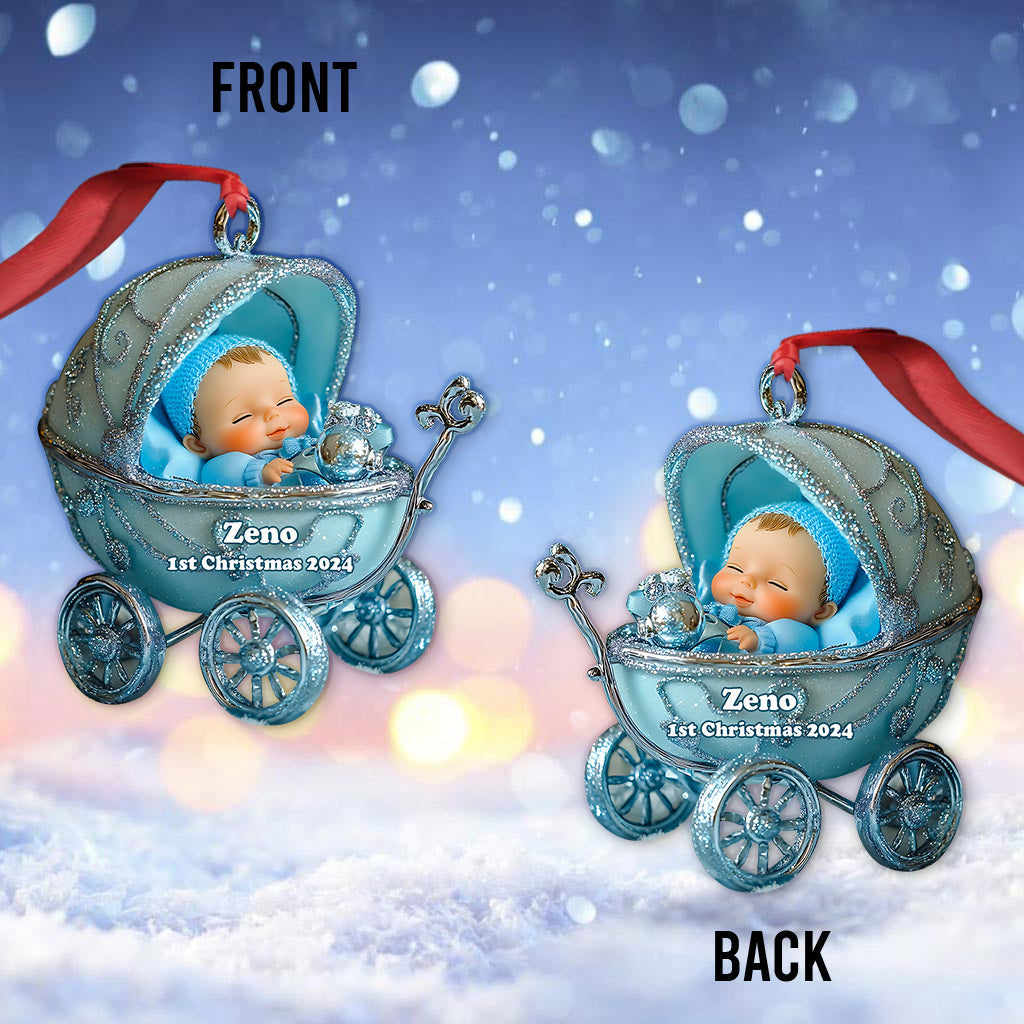 Erstes Weihnachtsfest für Babys – Personalisierter Familienschmuck