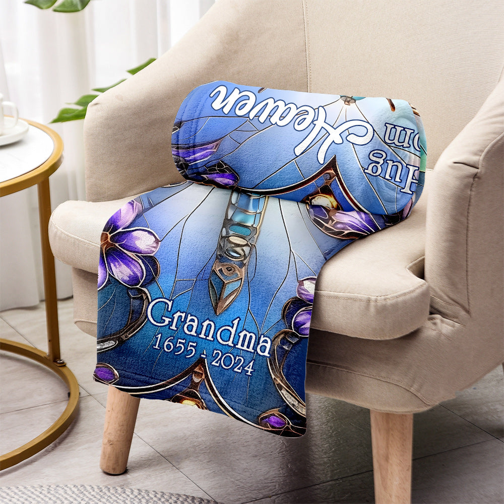 A Hug From Heaven - Personalized Memorial Blanket