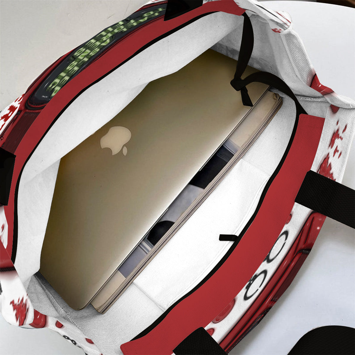 I Fall Asleep For Forensic Files - Personalized All-Over Print Canvas Tote Bag