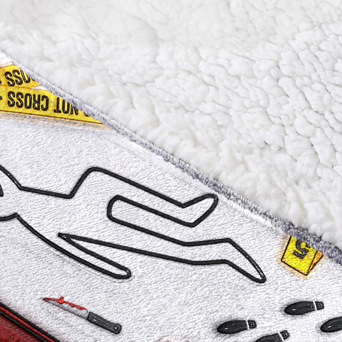 I Fall Asleep For Forensic Files - Personalized Blanket Hoodie