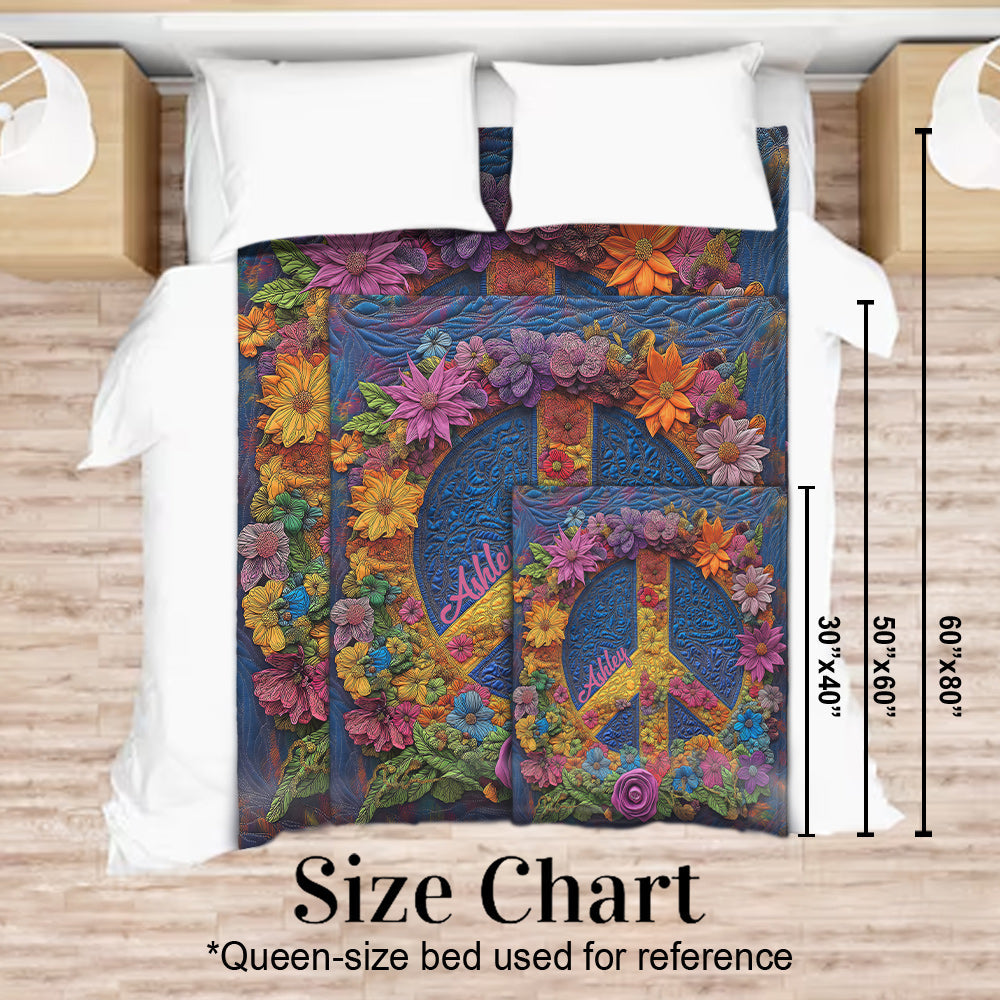 Hippie Soul – Personalisierte Hippie-Decke