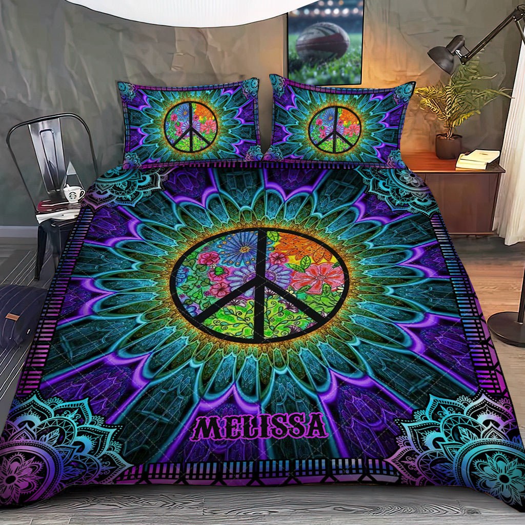 Hippie Soul – Personalisiertes Hippie-Bettdecken-Set