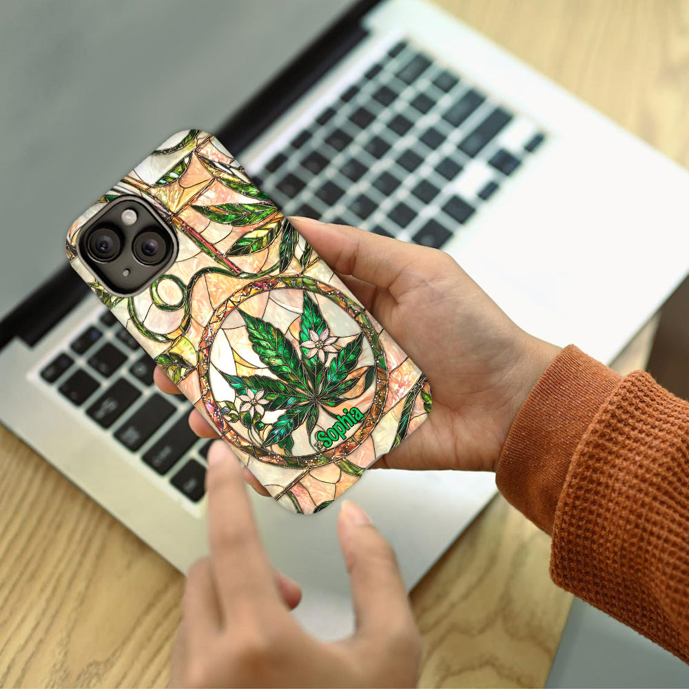 High Times – Personalisierte Handyhülle mit Weed-Motiv
