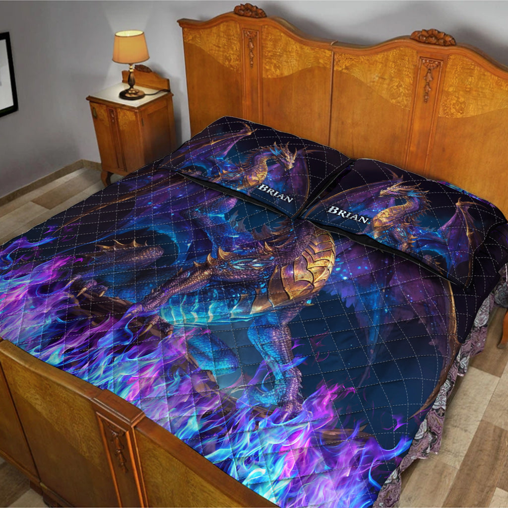 Liebe Drachen – Personalisiertes Drachen-Bettwäscheset