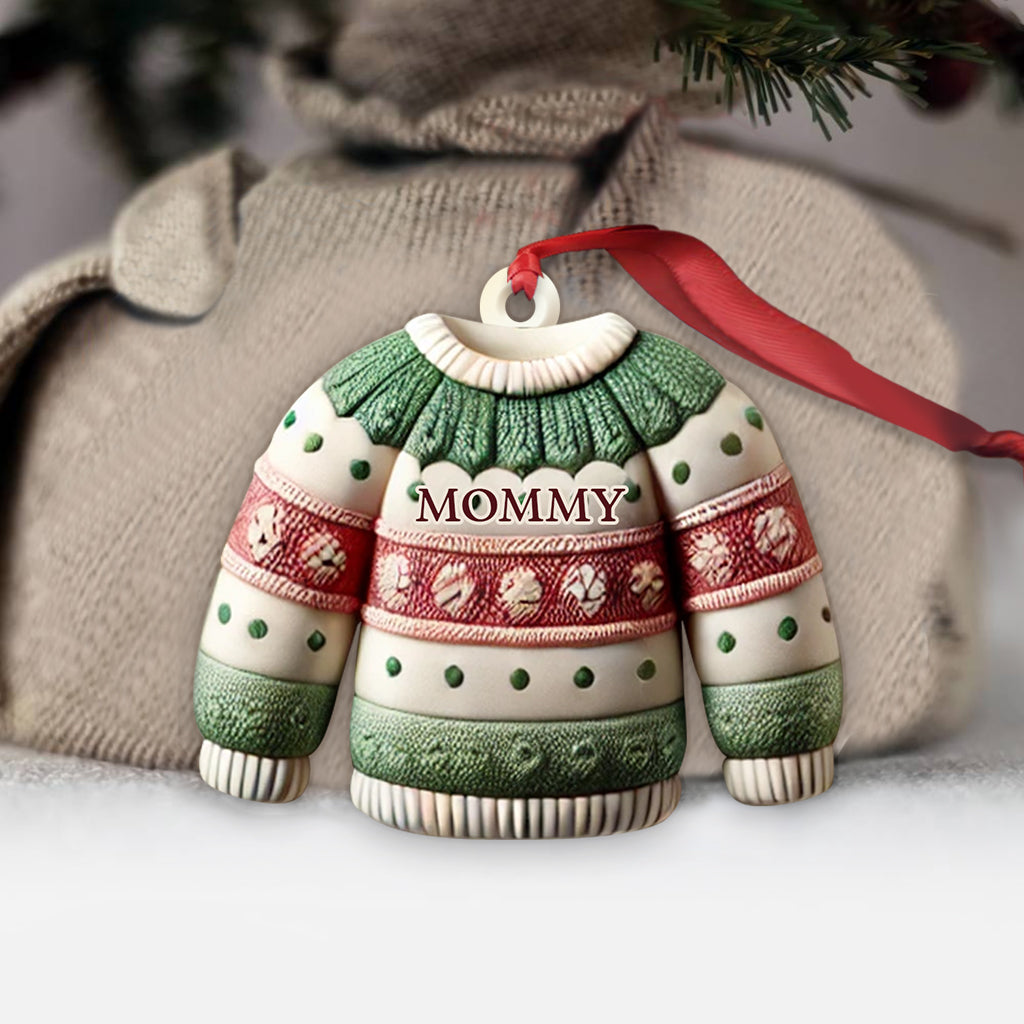 Weihnachtsmütze - Personalisierter Familienschmuck