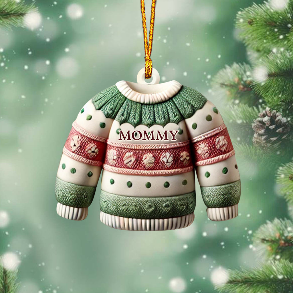 Weihnachtsmütze - Personalisierter Familienschmuck