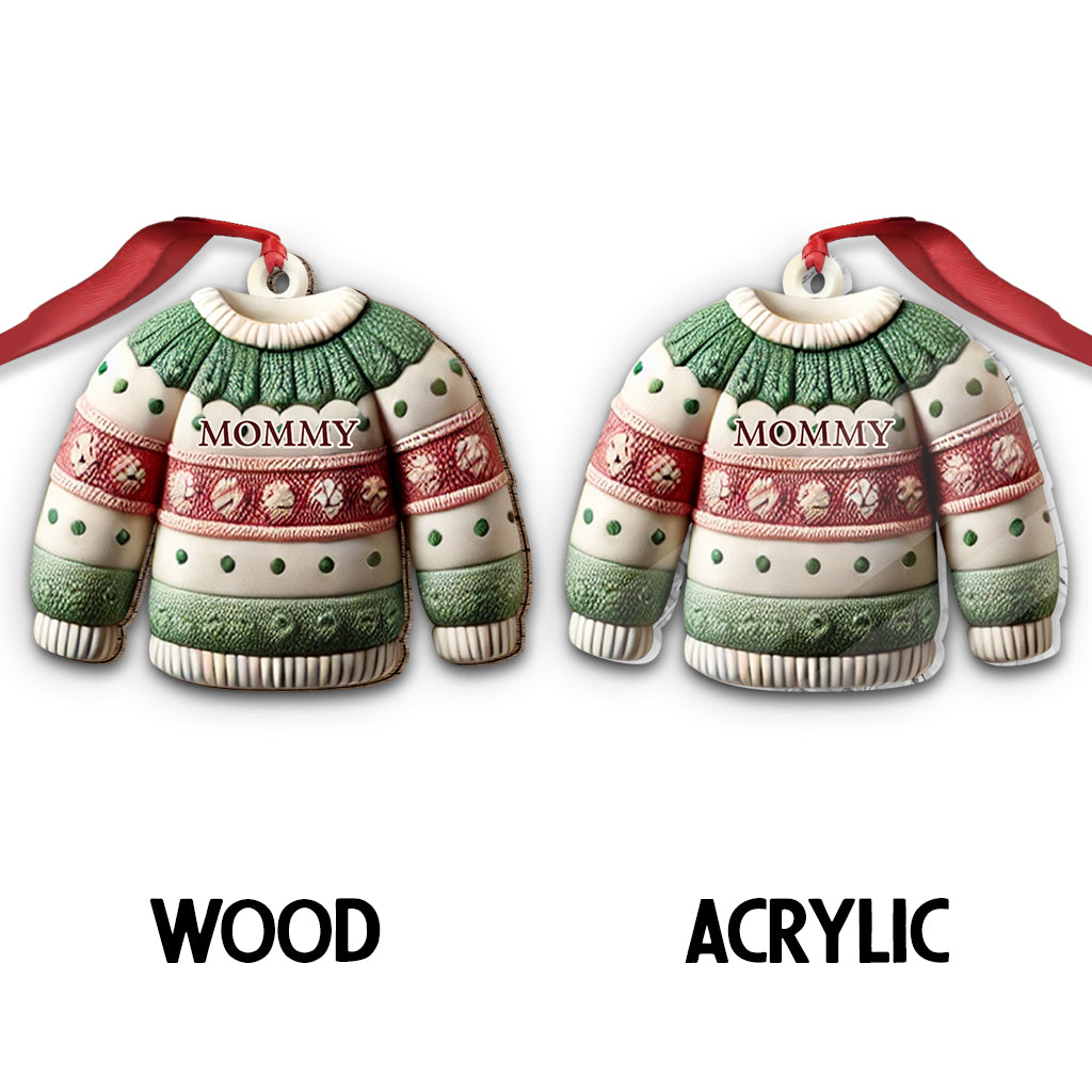 Weihnachtsmütze - Personalisierter Familienschmuck