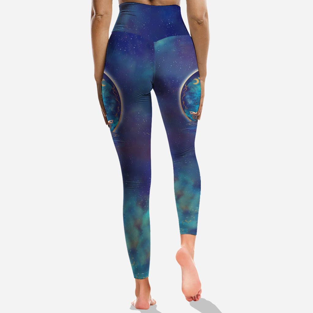 Moon Child – Personalisierter Yoga-Hoodie und Leggings