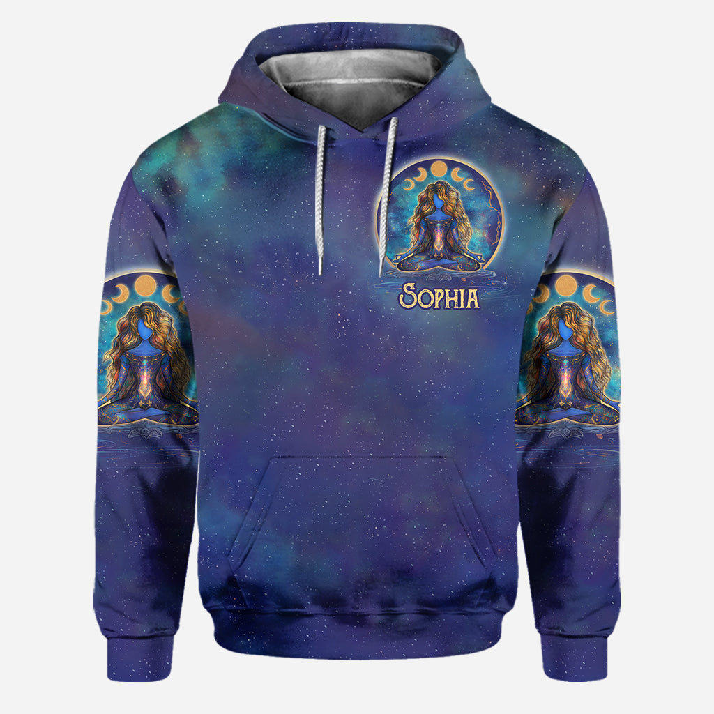 Stay Wild Moon Child - Personalized Yoga Hoodie and Leggings