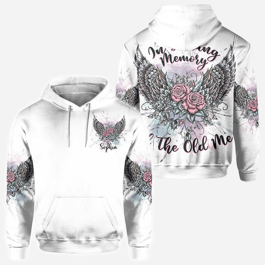 In Loving Memory Of The Old Me - Personalized Skull All Over Shirt