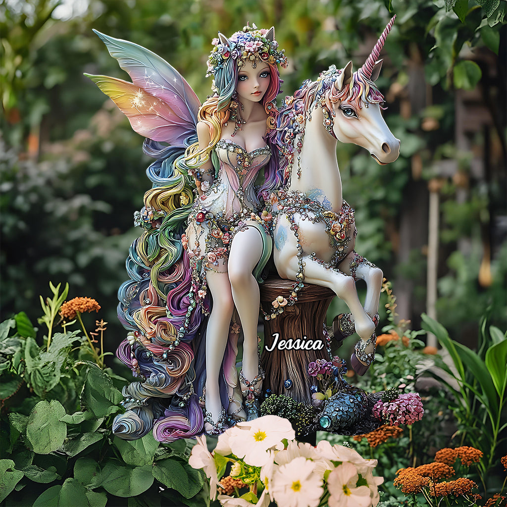 Atemberaubender Garten – Personalisiertes Gartenschild aus Acryl