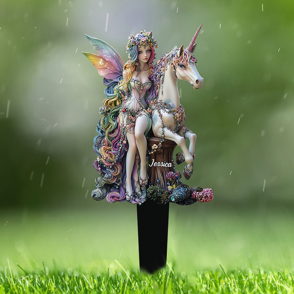 Atemberaubender Garten – Personalisiertes Gartenschild aus Acryl