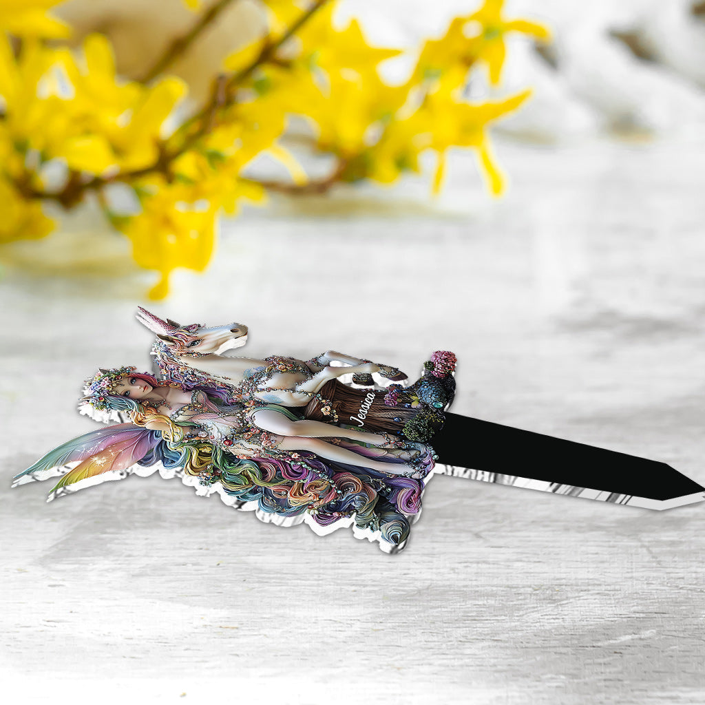 Atemberaubender Garten – Personalisiertes Gartenschild aus Acryl