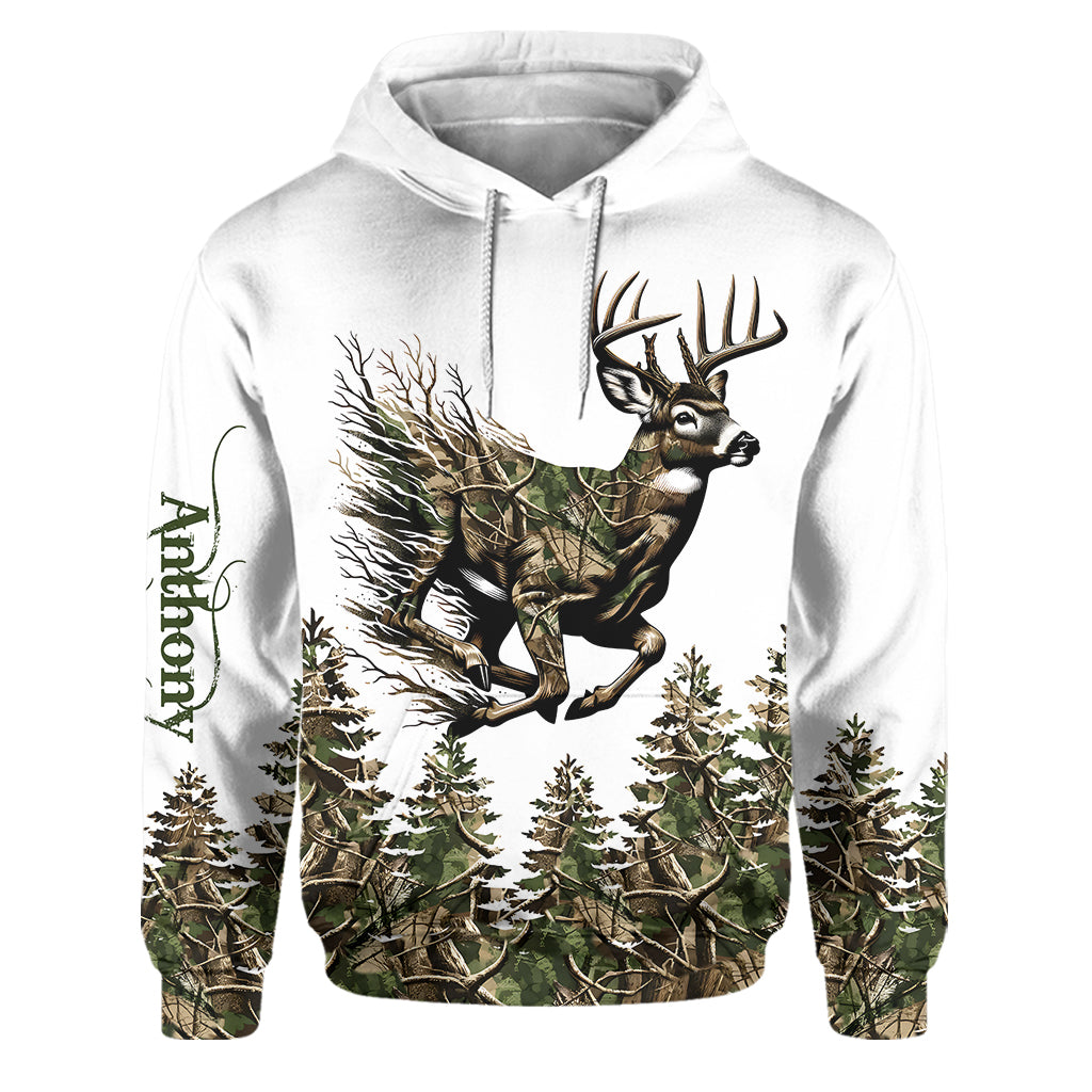 Hirschjagd – Personalisierter Jagd-Hoodie und Jogginghose