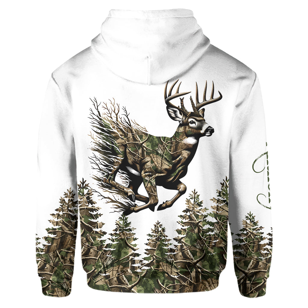 Hirschjagd – Personalisierter Jagd-Hoodie und Jogginghose