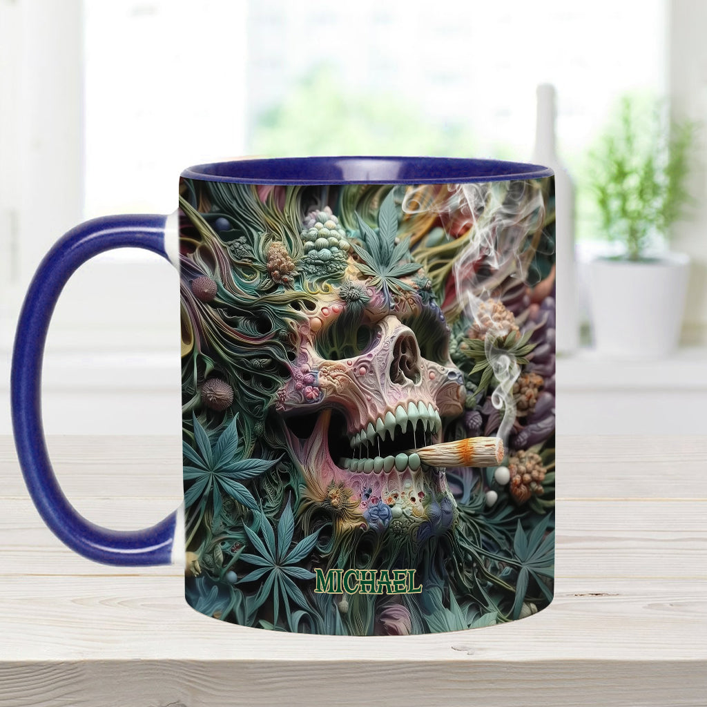 Dope Skull – Personalisierter Weed-Akzentbecher