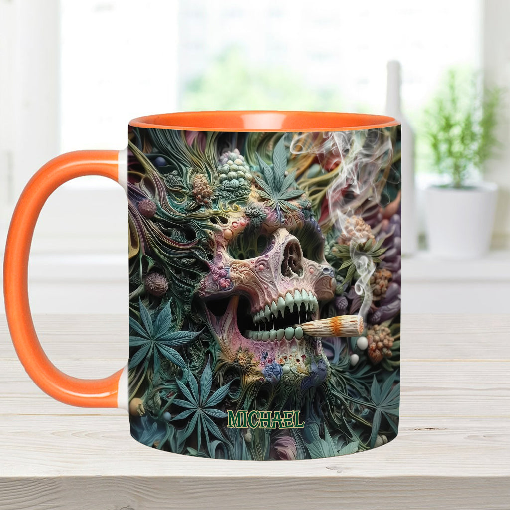 Dope Skull – Personalisierter Weed-Akzentbecher