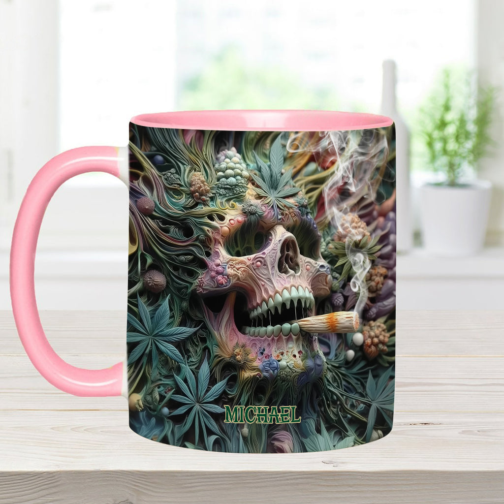 Dope Skull – Personalisierter Weed-Akzentbecher