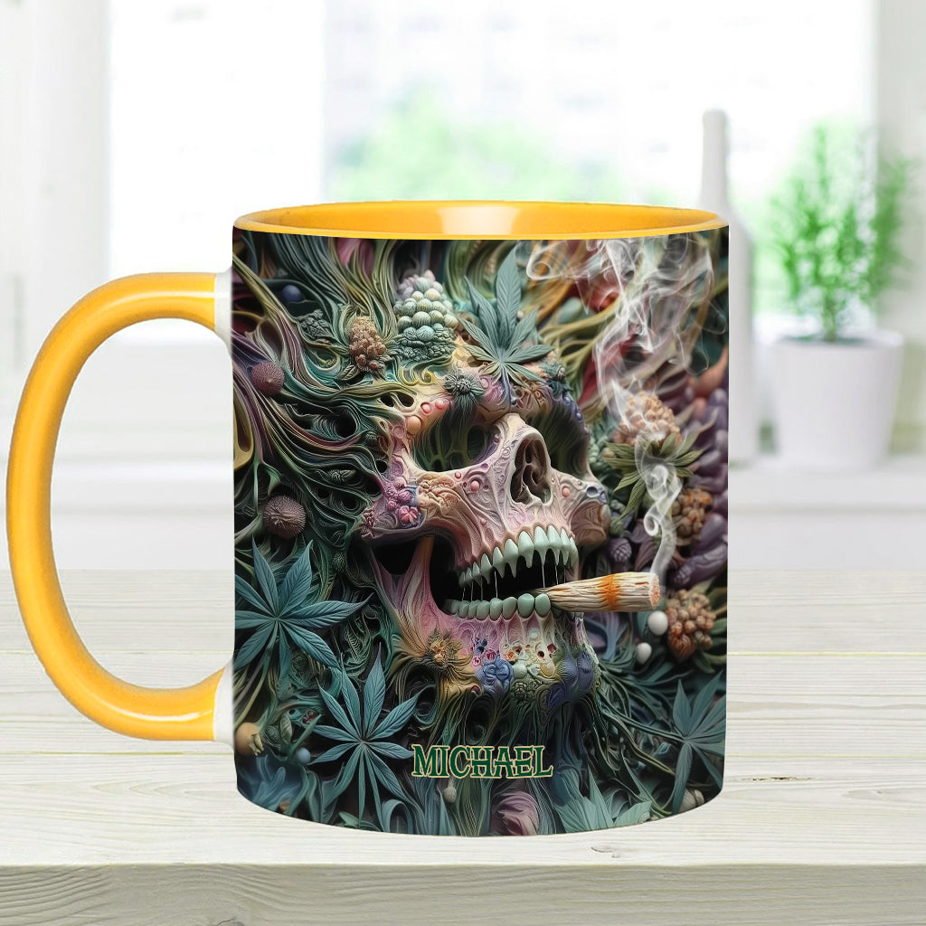 Dope Skull – Personalisierter Weed-Akzentbecher