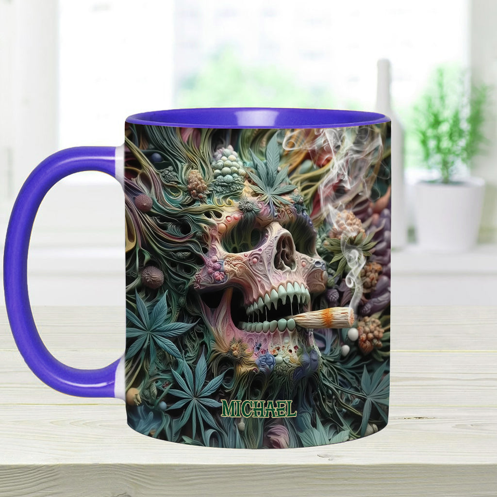 Dope Skull – Personalisierter Weed-Akzentbecher