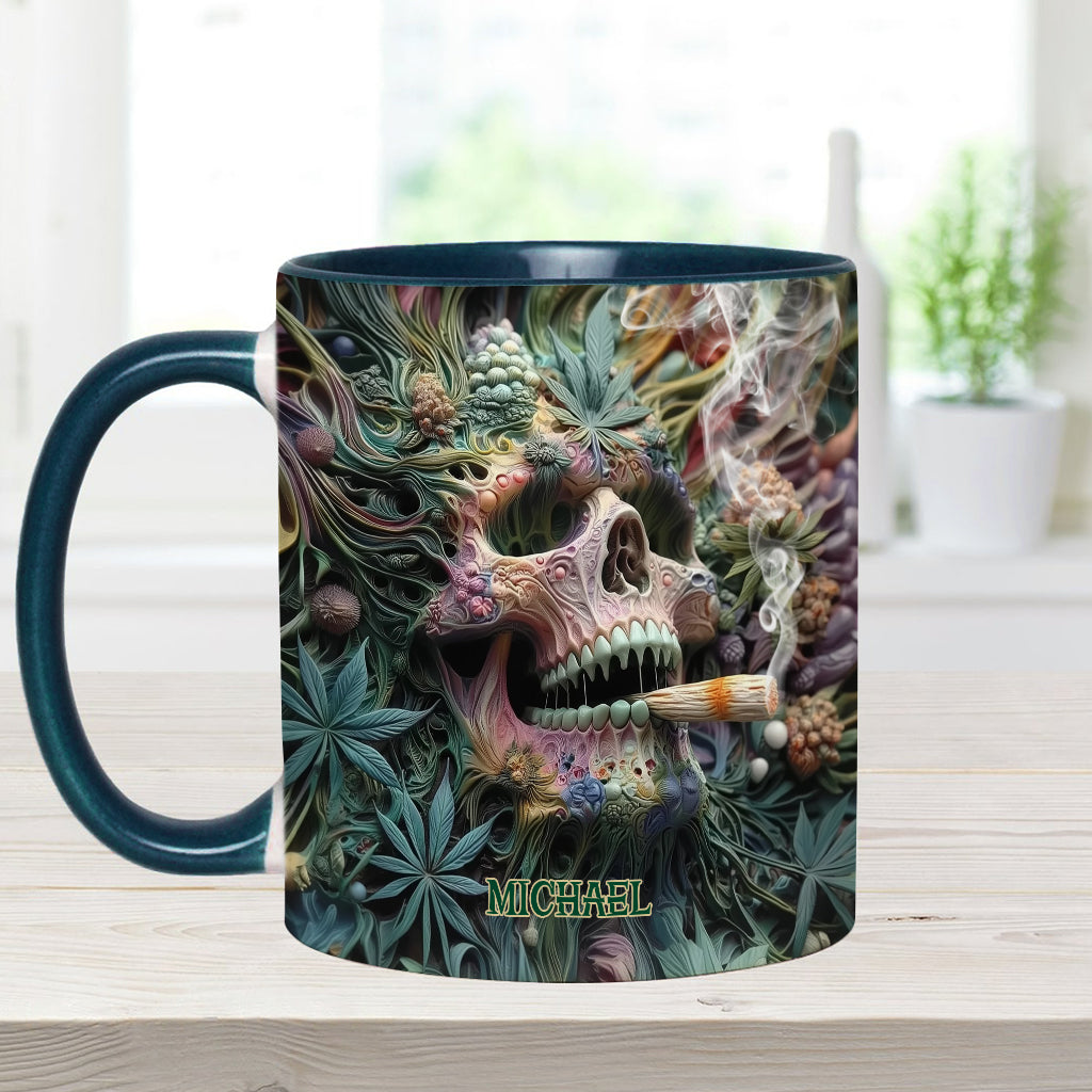 Dope Skull – Personalisierter Weed-Akzentbecher