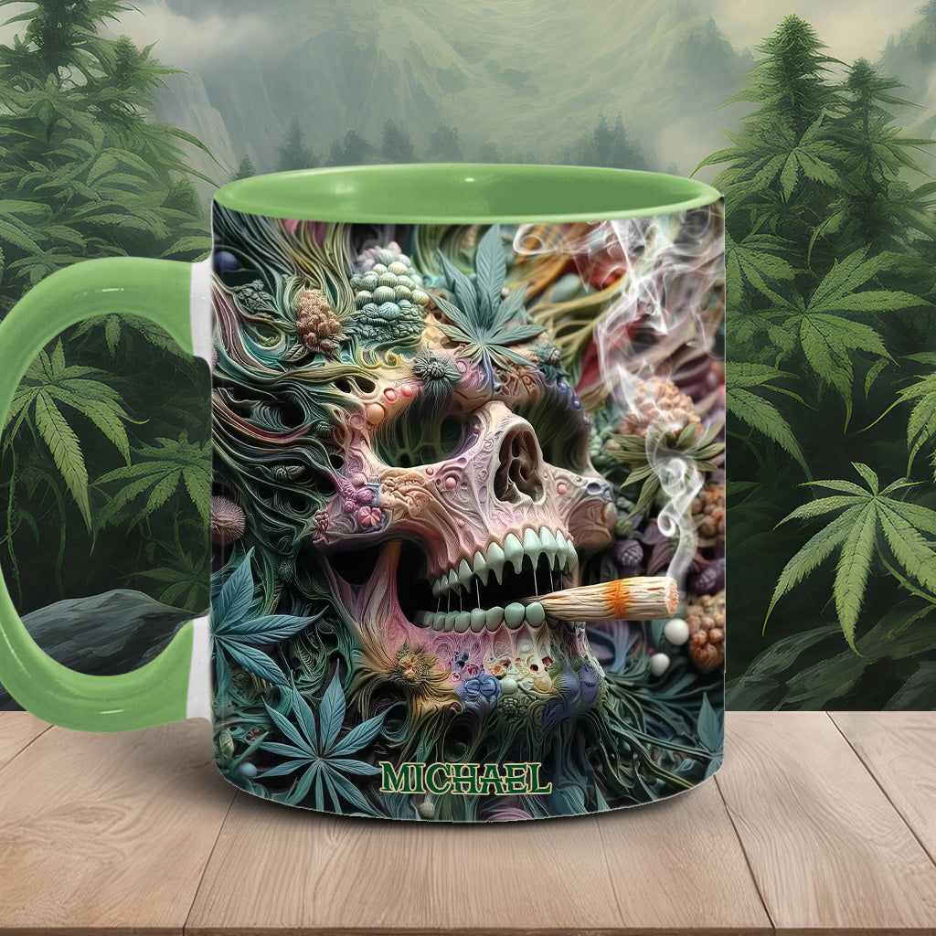 Dope Skull – Personalisierter Weed-Akzentbecher