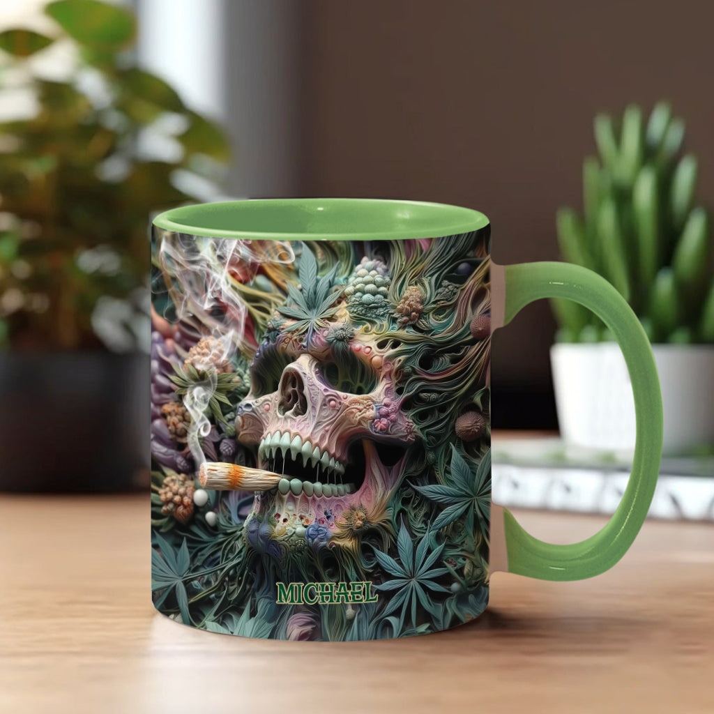 Dope Skull – Personalisierter Weed-Akzentbecher