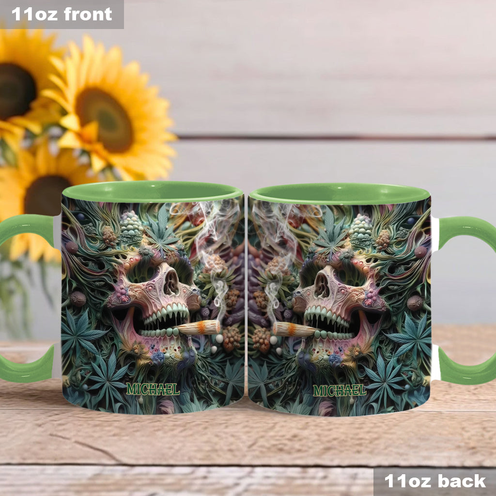 Dope Skull – Personalisierter Weed-Akzentbecher