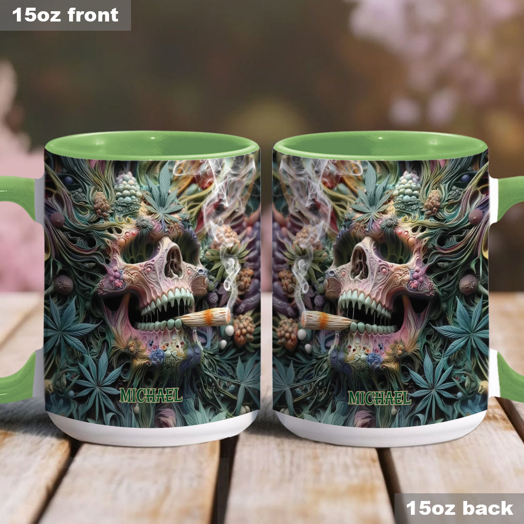 Dope Skull – Personalisierter Weed-Akzentbecher