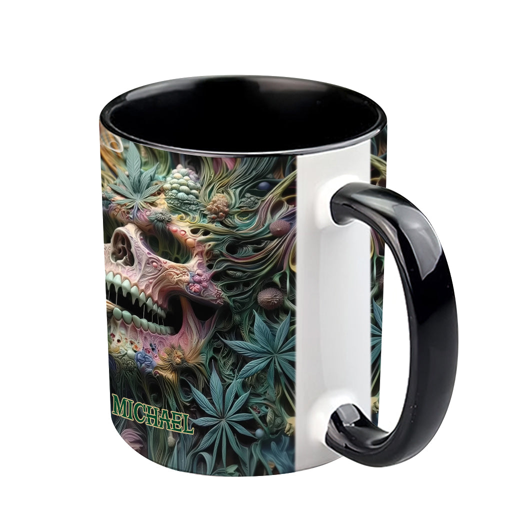 Dope Skull – Personalisierter Weed-Akzentbecher