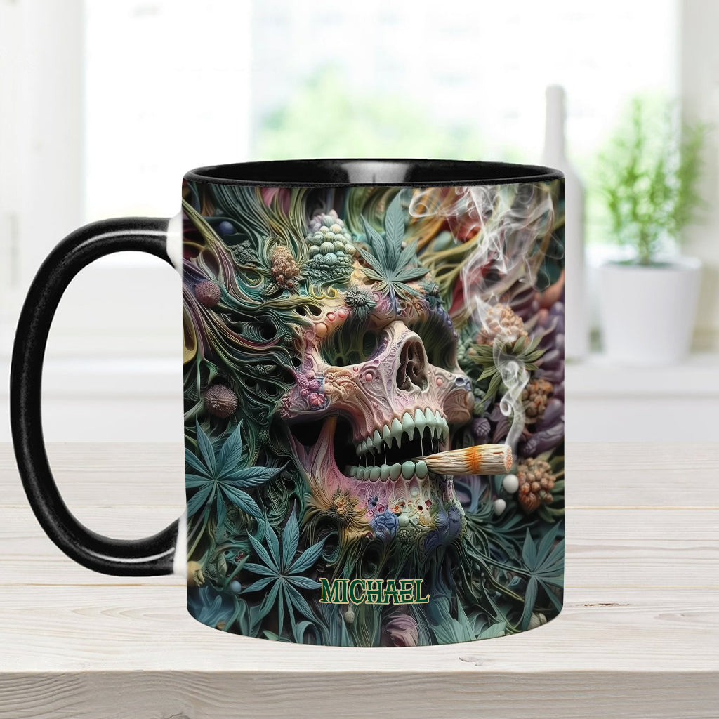 Dope Skull – Personalisierter Weed-Akzentbecher