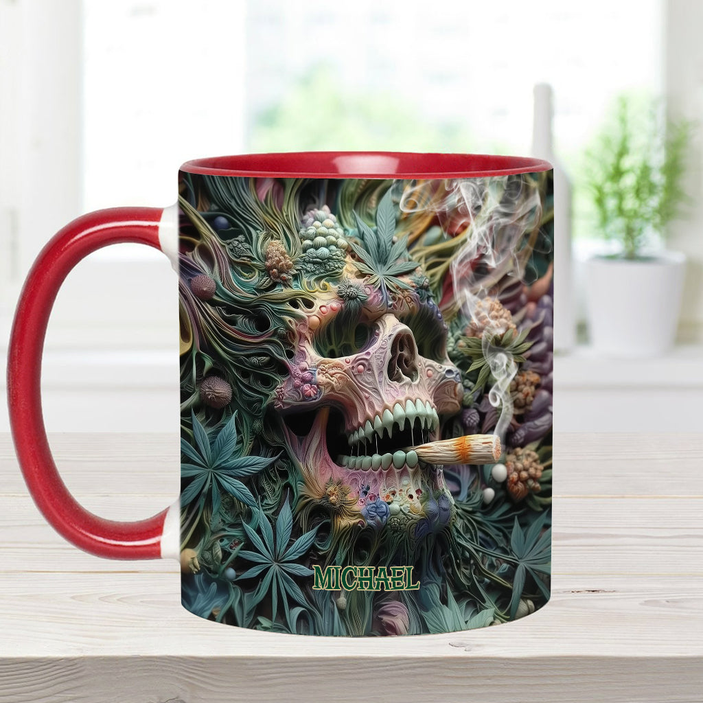Dope Skull – Personalisierter Weed-Akzentbecher