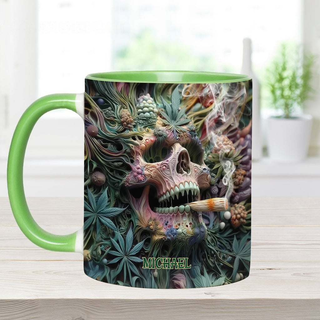 Dope Skull – Personalisierter Weed-Akzentbecher