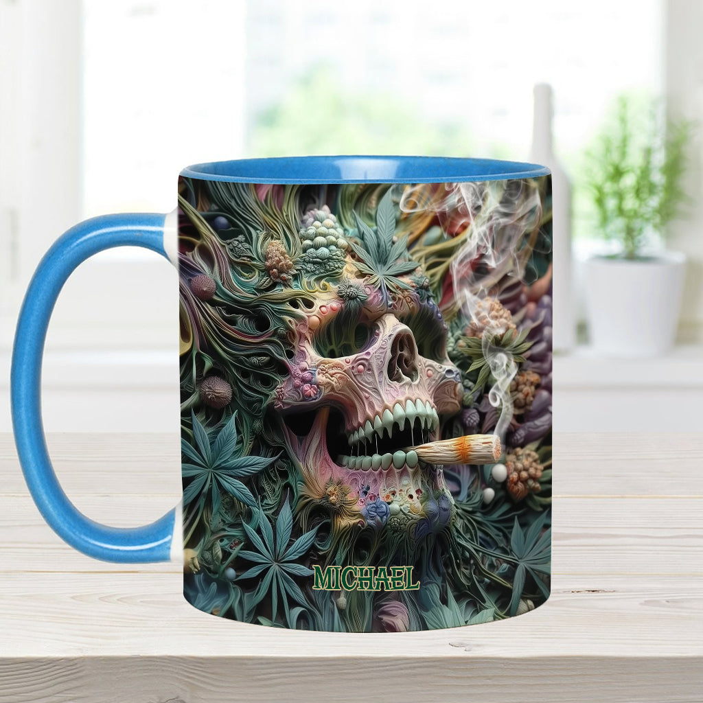 Dope Skull – Personalisierter Weed-Akzentbecher