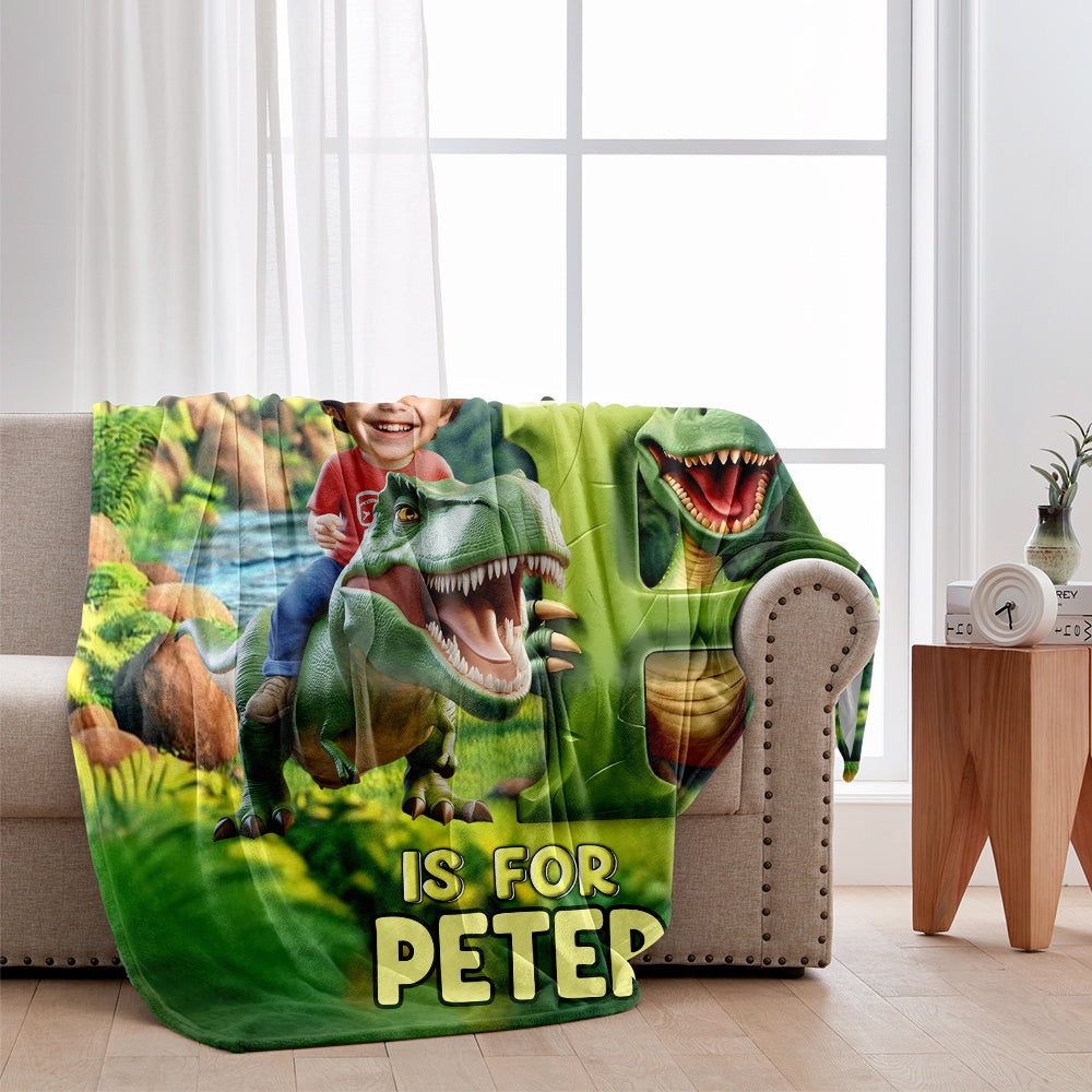 Cool Kid Alphabet - Personalized Kid Blanket