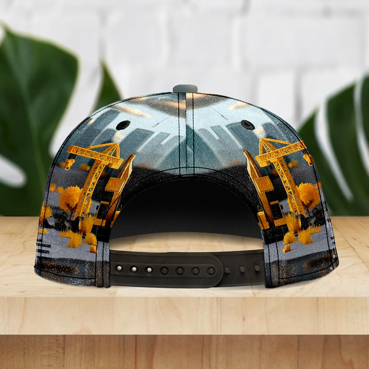 Construction Vehicle Alphabet Letters - Personalized Kid Snapback