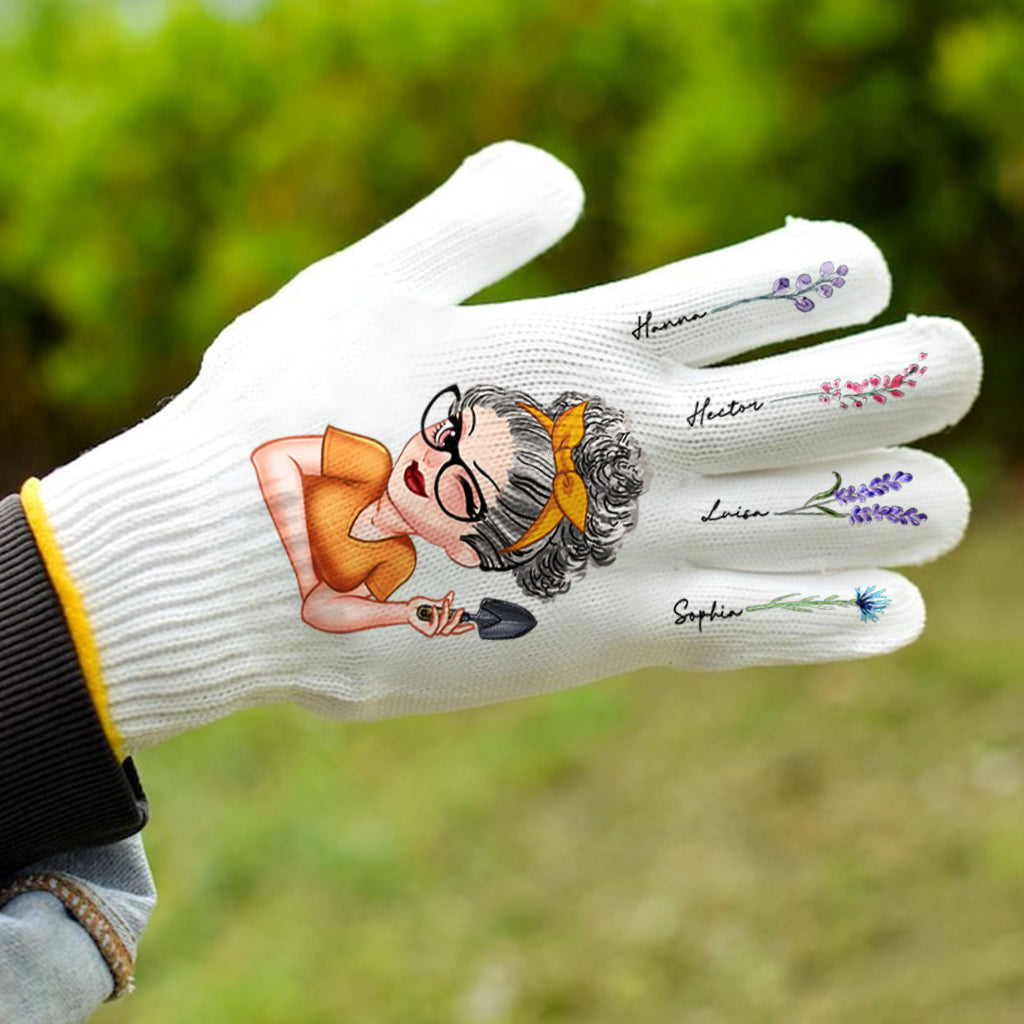 Omas/Mamas Garten ... - Personalisierte Gartenhandschuhe