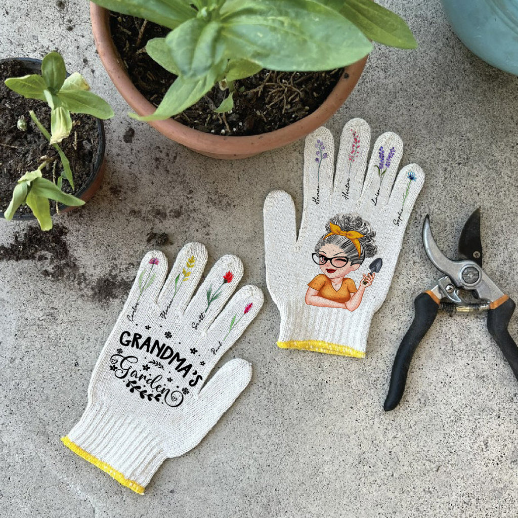 Omas/Mamas Garten ... - Personalisierte Gartenhandschuhe