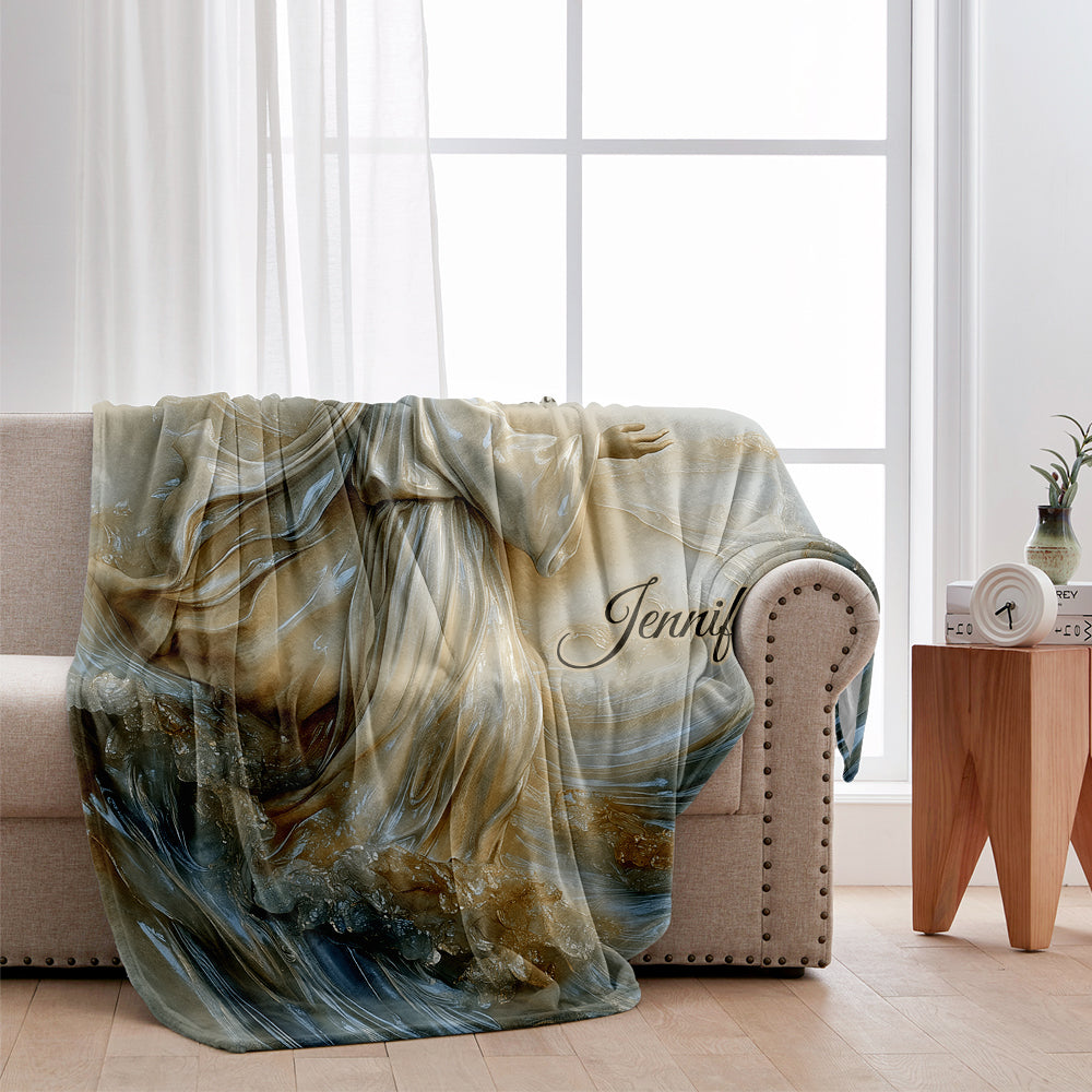 Mit Gott ist alles möglich – Personalisierte christliche Decke