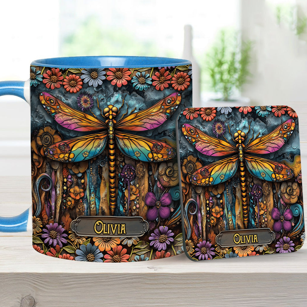 Green Lady - Personalized Gardening Accent Mug