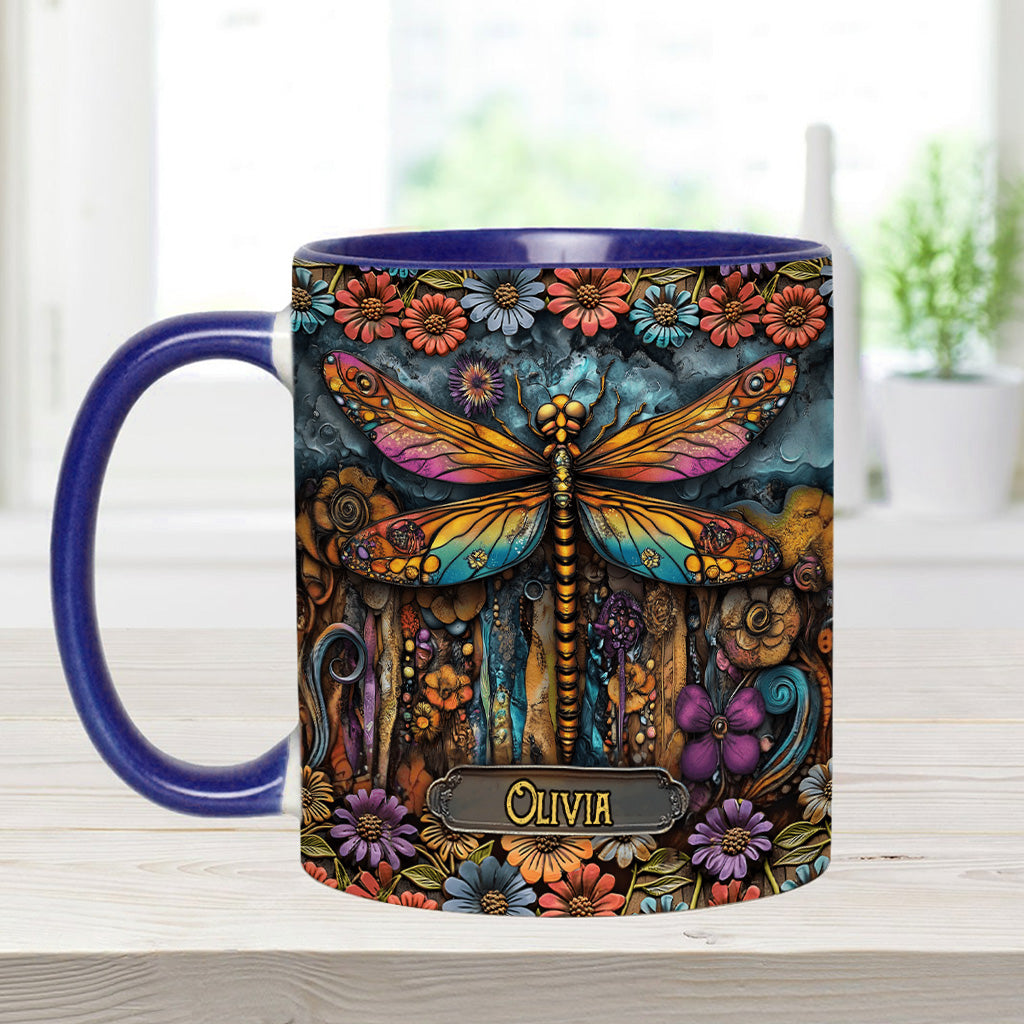 Green Lady - Personalized Gardening Accent Mug